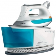 Generator de aburi Scarlett SC-SS36B01, 2000 W, 750 ml, Alb-albastru deschis 